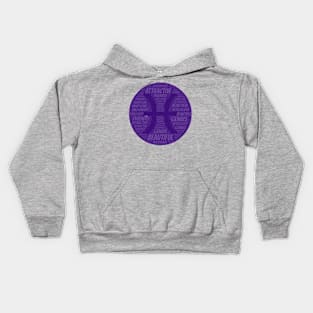 pisces zodiac sign Kids Hoodie